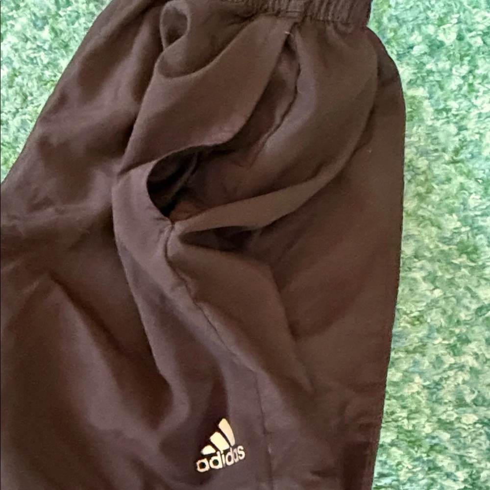adidas Black Men's Athletic Shorts with Logo